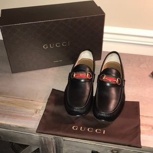 Gucci Web Loafers